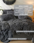 Edredón Gris Oscuro